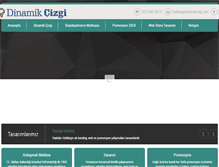 Tablet Screenshot of dinamikcizgi.com